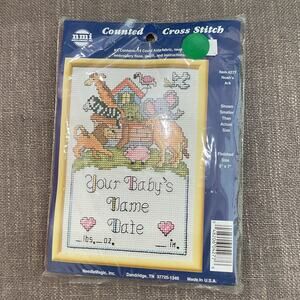 Needle Magic 4277 Noahs Ark Counted Cross Stitch 5 X 7